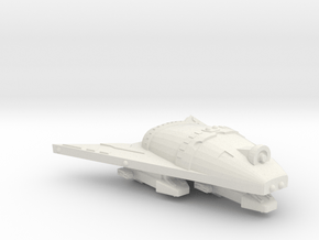 3788 Scale Hydran Light Gunboat/PF Tender (FDW) CV in White Natural Versatile Plastic