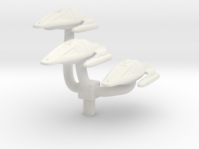 Type 9 Shuttle 1/350 Attack Wing Squad in White Natural Versatile Plastic