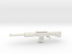 Assault Rifle m16 in White Natural Versatile Plastic
