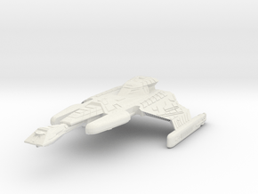 L-24 Ever-Victorious Class XIII BattleShip v2 in White Natural Versatile Plastic