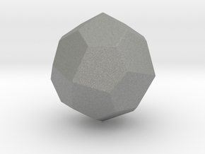 Pentagonal Icositetrahedron (dextro) -1In-Round V1 in Gray PA12