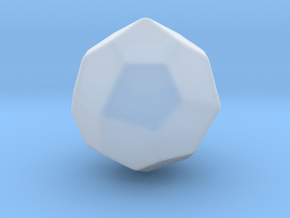 Pentagonal Icositetrahedron (dextro)-10mm-RoundV2 in Tan Fine Detail Plastic