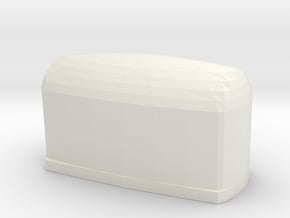 Box  in White Natural Versatile Plastic