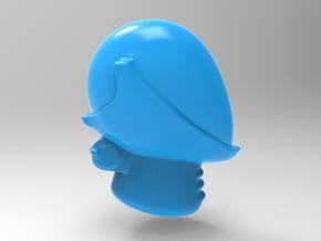 Dark Eldar - Space Elf Reaver Helm x20 in Tan Fine Detail Plastic