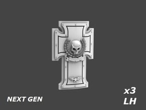 29001 Generic Shields - All LH Next Gen x3 in Tan Fine Detail Plastic