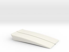 RC4WD Blazer Hood Scoop Cowl Hood in White Natural Versatile Plastic: 1:10