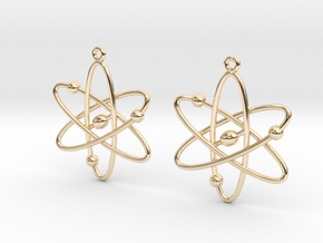 Atom Earring Set in 14K Yellow Gold