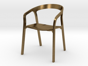 She Said Chair - 6cm tall in Natural Bronze