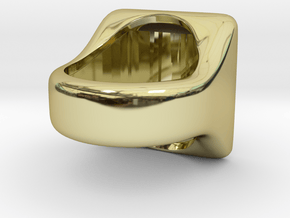 Butterfly Keyboard Ring in 18k Gold Plated Brass: 5 / 49
