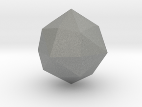 Disdyakis Dodecahedron - 1 Inch in Gray PA12