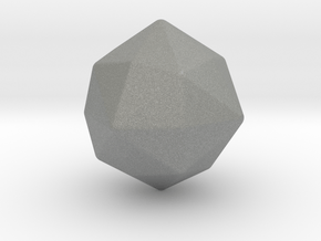 Disdyakis Dodecahedron - 1 Inch - Round V2 in Gray PA12