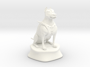 Dogs of War - Pitbull in White Premium Versatile Plastic
