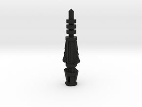 Earth Drill-Arrow in Black Premium Versatile Plastic