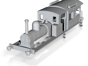 b-148fs-gswr-cl90-92-carriage-loco in Tan Fine Detail Plastic