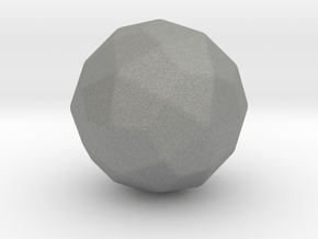 Deltoidal Hexecontahedron - 1 Inch - Round V2 in Gray PA12