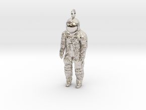 Neil_Armstrong_Suit_Pendant in Platinum