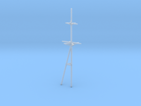 1/600 HMS Exeter Aft Mast in Smooth Fine Detail Plastic