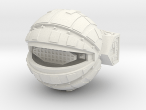 TravellerBattleship in White Premium Versatile Plastic