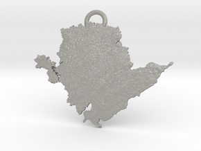 Anglesey Keyring  in Aluminum