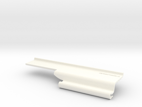 Lancia Delta fender wing trim (R) in White Processed Versatile Plastic