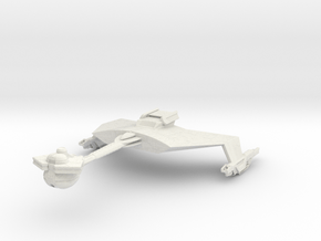 Discovery Klingon D7  4.5" long in White Natural Versatile Plastic