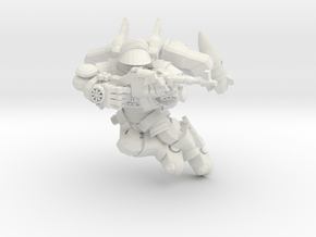 Astroknight Rocketman Flying Aiming Rifle in White Natural Versatile Plastic
