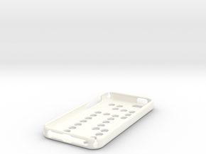 IPhone 5S Case Polka Dot in White Processed Versatile Plastic