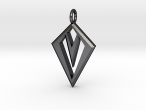 Diamond Sharp in Polished and Bronzed Black Steel