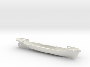 1/350 CSS Florida Hull in White Natural Versatile Plastic