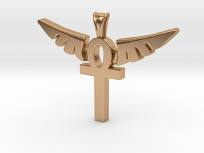 Ankh in Polished Bronze