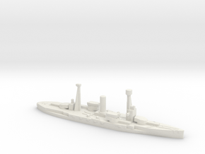 Spanish España battleship 1937 1:1200 in White Natural Versatile Plastic