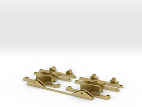 steering front axle scale 0 in Natural Brass