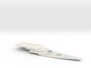 1/700 FlugDeckKreuzer AIII Bow Deck in White Natural Versatile Plastic