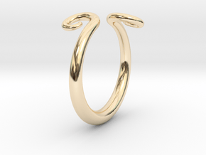 Medieval Ring in 14K Yellow Gold: 8.25 / 57.125