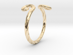 Medieval Ring in 14K Yellow Gold