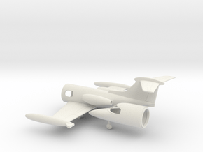 Learjet 23 in White Natural Versatile Plastic: 1:64 - S