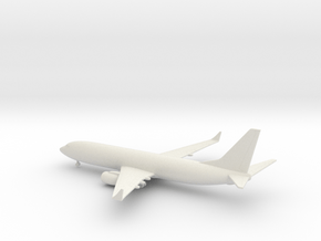 Boeing 737-800 Next Generation in White Natural Versatile Plastic: 1:400