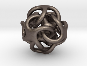 pendant  IV in Polished Bronzed Silver Steel