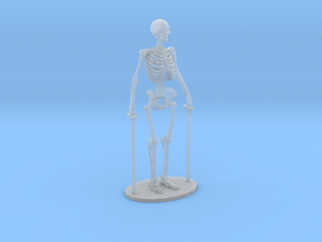 O Scale Skeleton in Tan Fine Detail Plastic