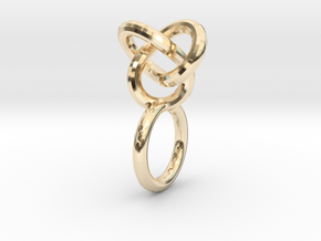 knot ring_series 1 in 14K Yellow Gold: 3 / 44