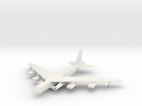 B-52H Stratofortress in White Natural Versatile Plastic: 6mm