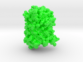 Green Florescence Protein 1GFL in Glossy Full Color Sandstone: Small