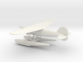 Lockheed Vega 5 Floatplane in White Natural Versatile Plastic: 1:64 - S
