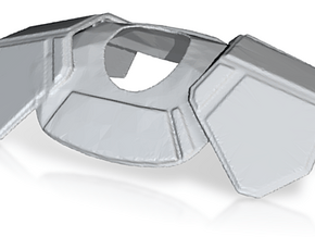 ARC trooper pauldron (realistic version) in Tan Fine Detail Plastic