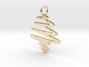 Small Christmas Tree | by Street Designed in 14k Gold Plated Brass