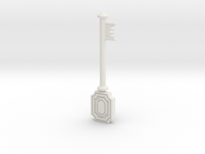 Resident Evil Remake Armor Key in White Natural Versatile Plastic