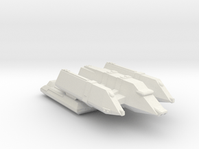 3125 Scale Carnivon Early Wolf Heavy Cruiser (YCA) in White Natural Versatile Plastic