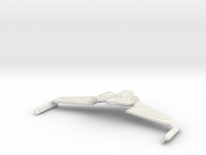 Romulan V-30 Winged Defender Cruiser (1/3750) in White Natural Versatile Plastic