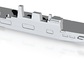  HMS Ocean (L12), 1/6000 in Tan Fine Detail Plastic