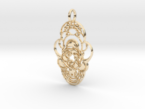 Creator Pendant in 14K Yellow Gold